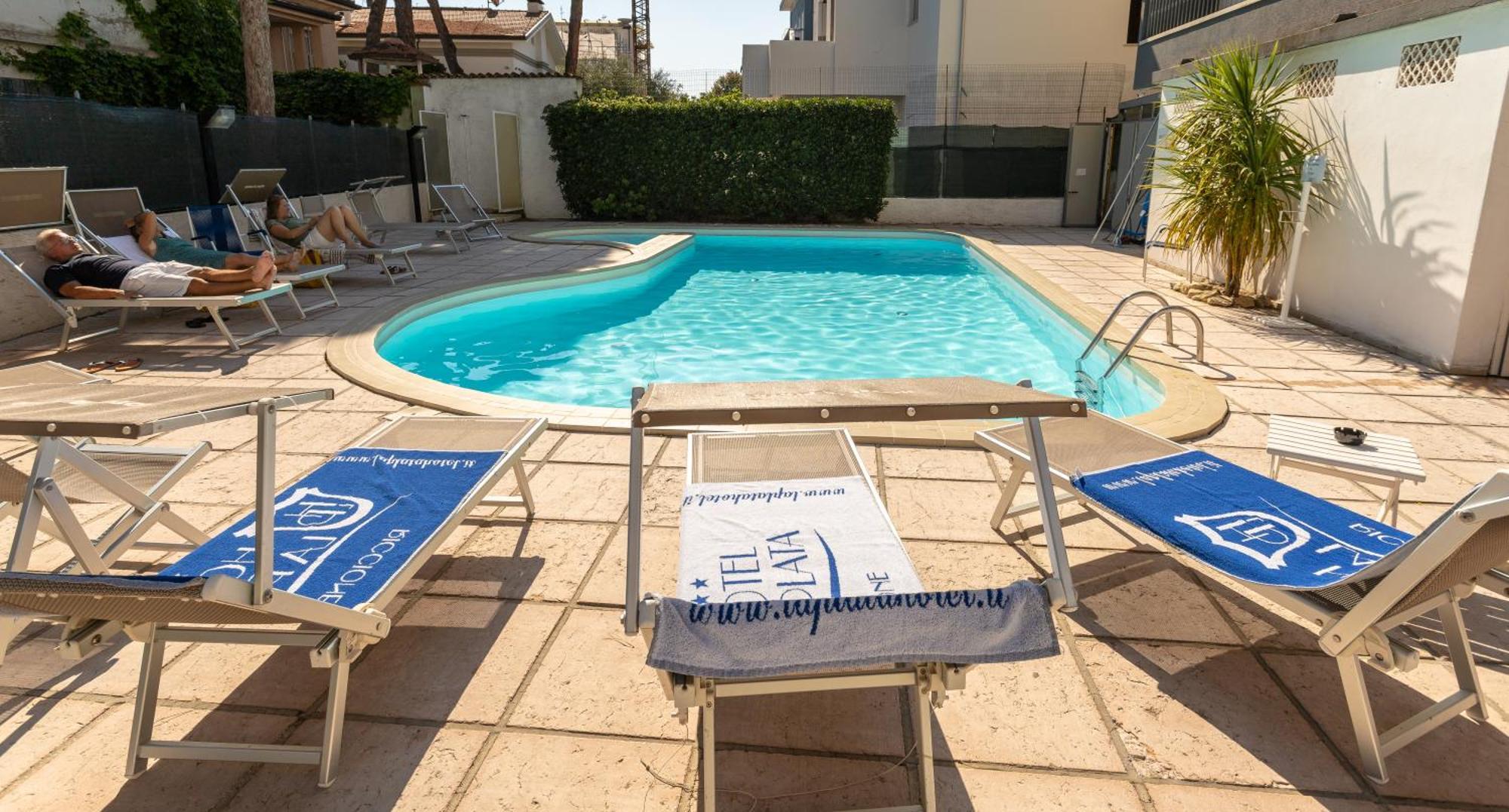 La Plata Hotel - Con Piscina Riccione Eksteriør billede